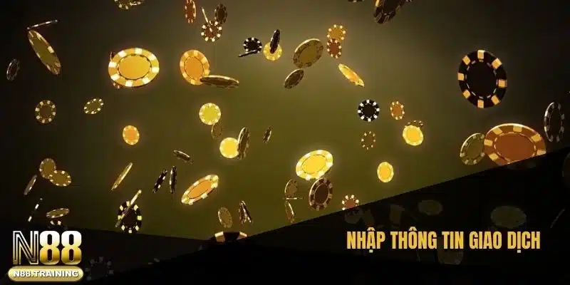 Nhập thông tin giao dịch