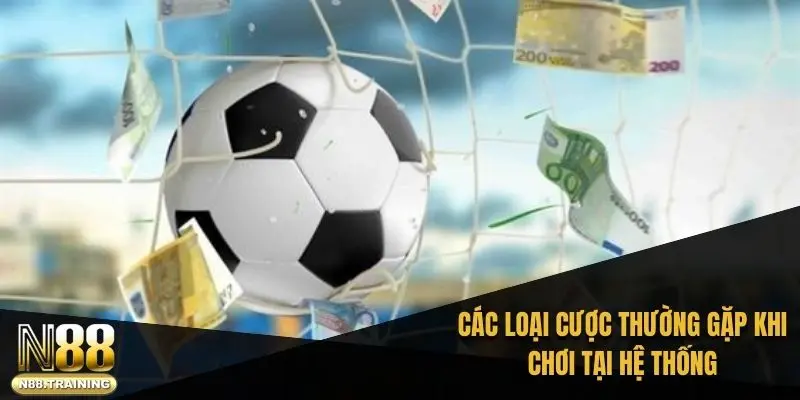 Các loại cược thường gặp khi chơi tại hệ thống